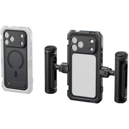 SmallRig 5540 - zestaw do filmowania, klatka, 2x obrotowy uchwyt (1x z wyzwalaczem), do iPhone 17 Pro